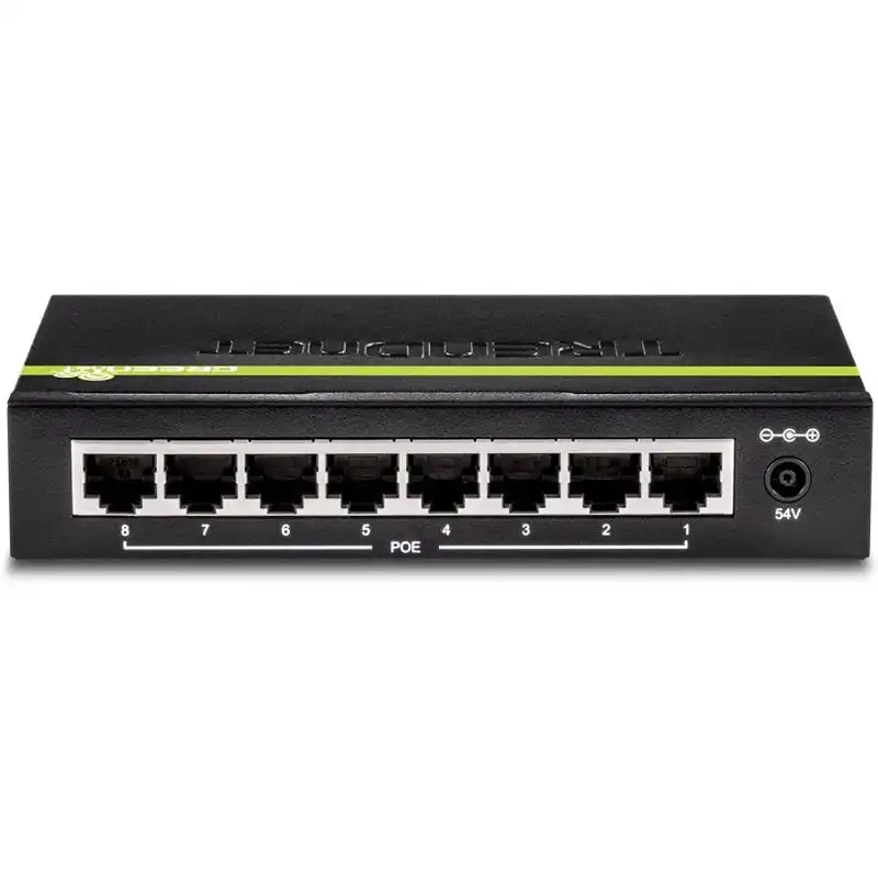 TRENDnet TPE-TG82g Switch 8 Puertos Gigabit PoE