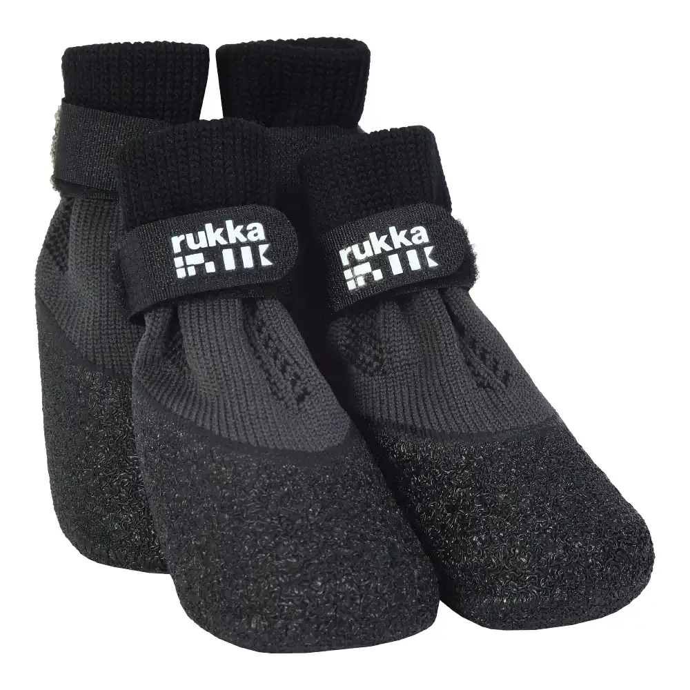Zapatos calcetín Rukka, negros - Talla 2