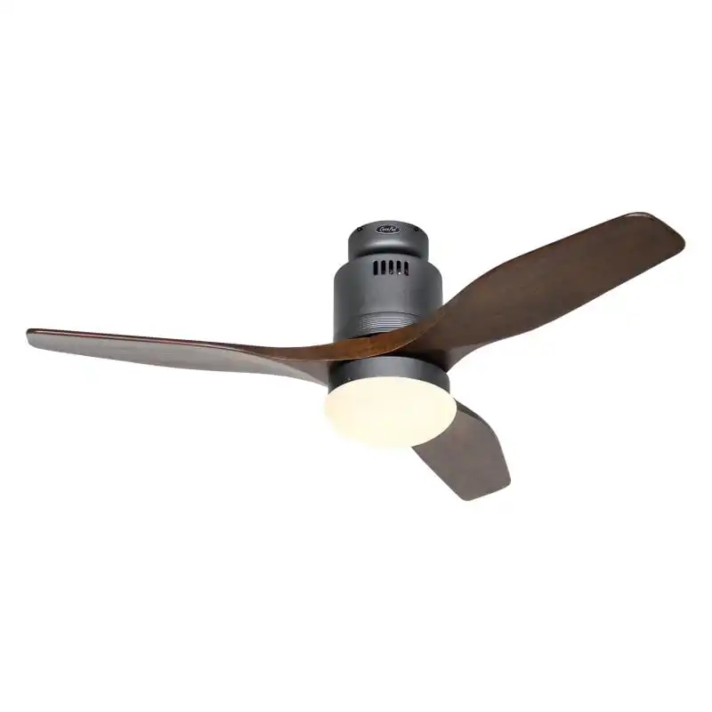 CasaFan Aerodynamix Eco 112 Ventilador de Techo Motor DC con Luz y Mando 112cm Nuez