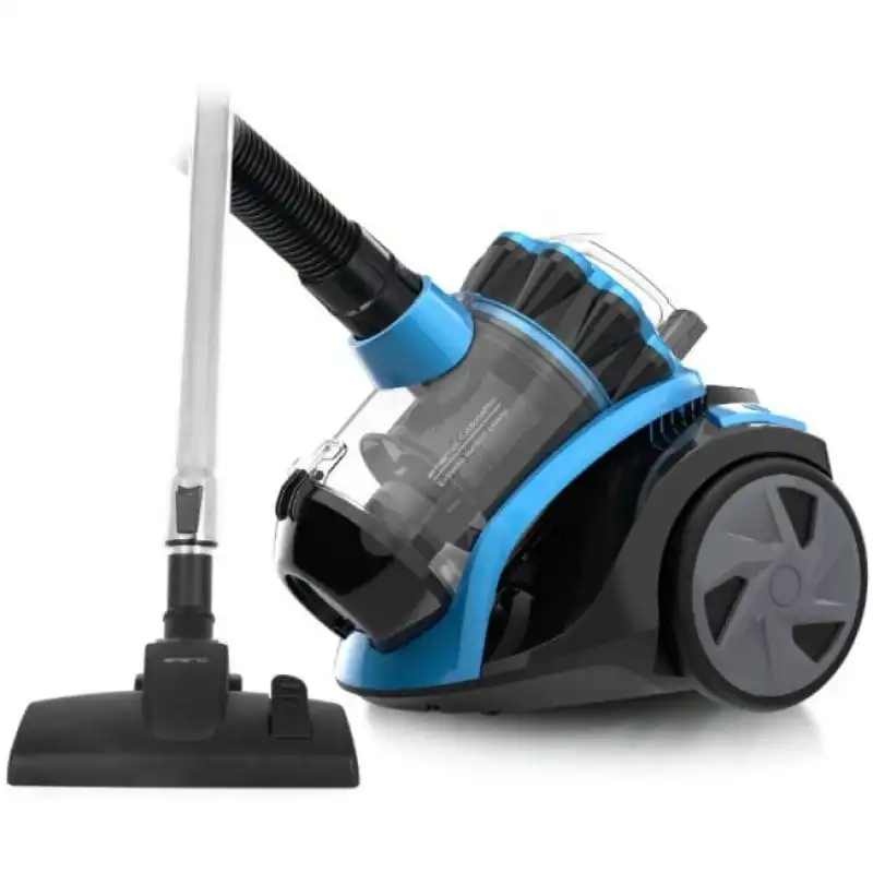 Emerio VCE-108278 Aspirador sin Bolsa 10 Ciclónico 900W Negro/Azul