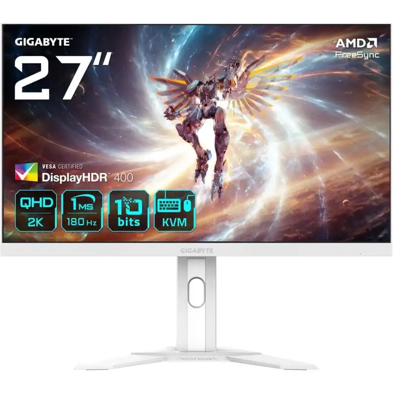 Gigabyte M27QA ICE 27" LED SS-IPS QHD 180Hz Altura Ajustable FreeSync Premium