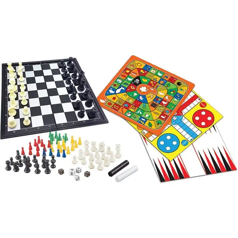 Lexibook Tablero Magnético 8 Juegos en 1