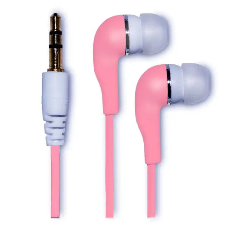 OcioDual Auriculares Intrauditivos Estéreo Jack 3.5mm Rosas