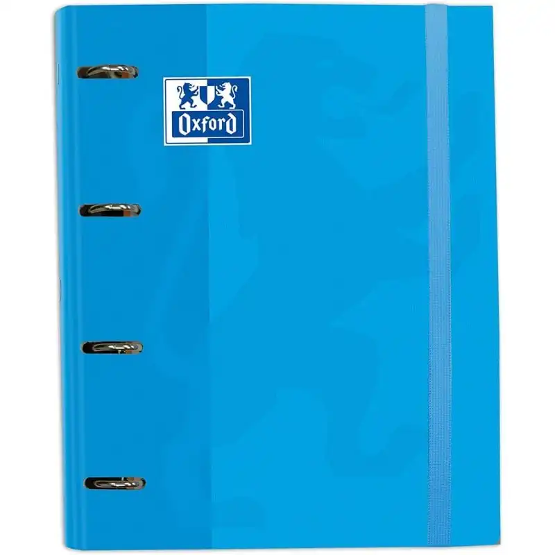 Oxford Classic EuropeanBinder Carpeblock Archivador con Recambio A4+ Turquesa