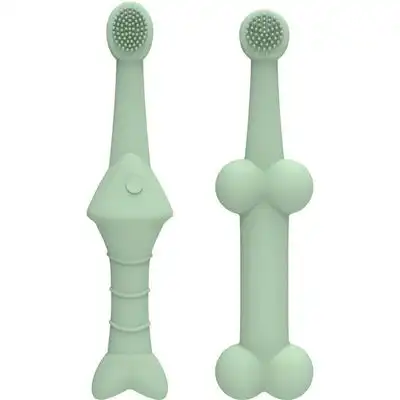 Pawffee 4 cepillos de dientes verdes para gatos y perros (11,9 y 11,6 cm) - 1 pieza - Pawffee - Comparador de precios