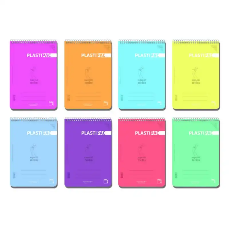 SAM Pacsa 16561 Pack de 5 Blocs A4 Especiales para Zurdos