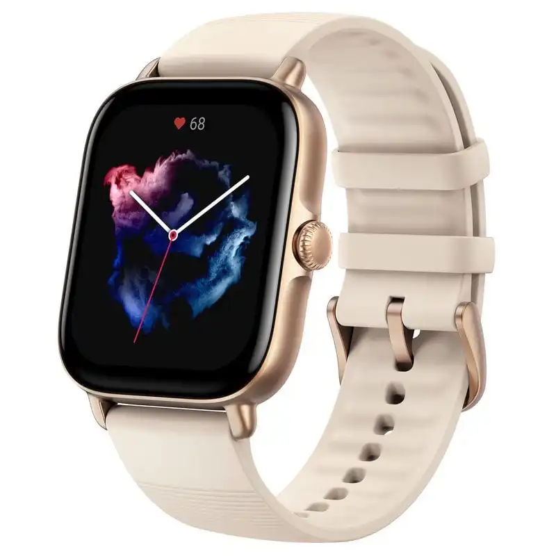 Amazfit GTS 3 Reloj Smartwatch Blanco Marfil