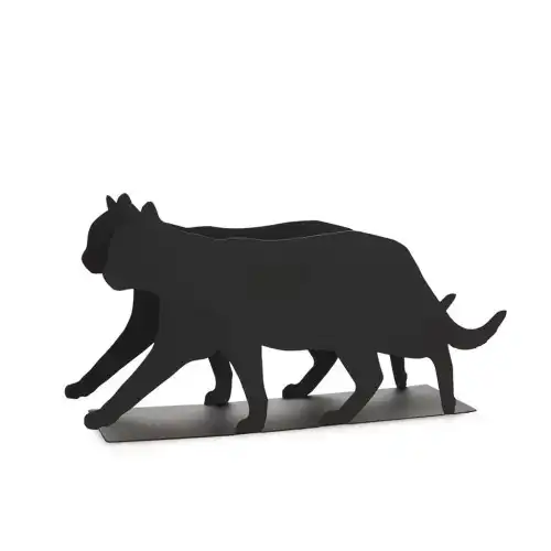 Balvi revistero forma de gato negro