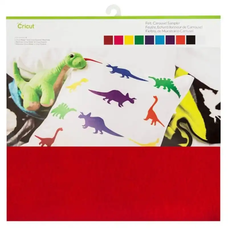 Cricut Láminas de Fieltro Carrusel 10 Unidades