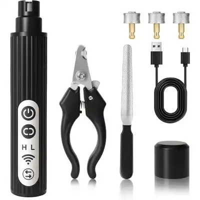HausPets Lima de uñas LED para perros, 2 velocidades, a prueba de polvo - Artículo 1 - HausPets - Comparador de precios