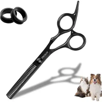 HausPets Tijeras curvas titanio cuidado perros gatos puntas redondas - Artículo 1 - HausPets - Comparador de precios