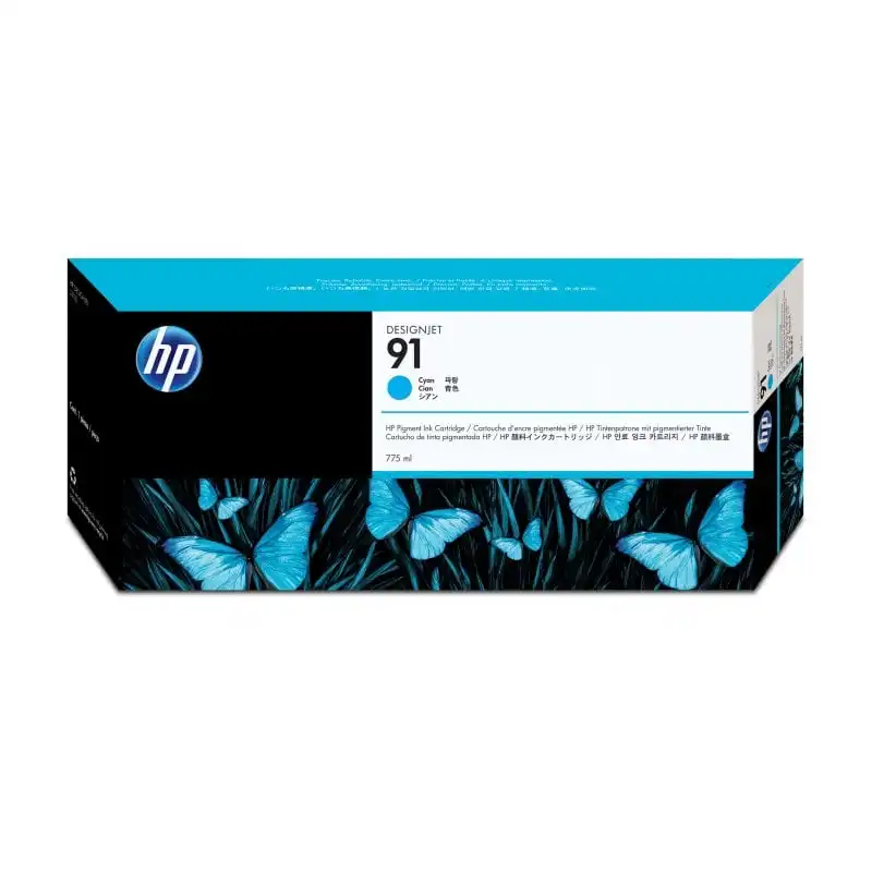 HP 91 Cartucho de Tinta Original Cian