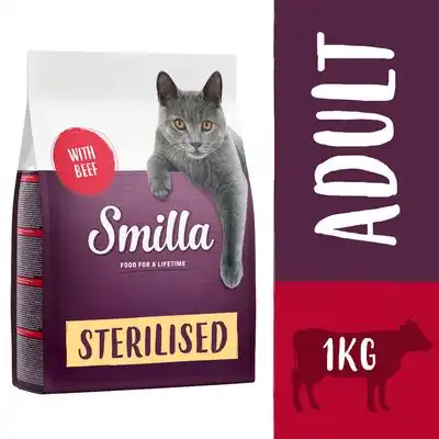 Smilla Adult Sterilised con vacuno - 1 kg - Smilla - Comparador de precios