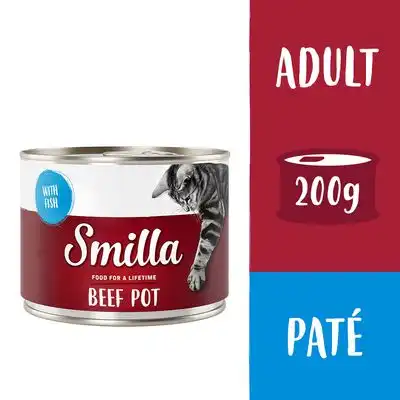 Smilla Tierno vacuno 6 x 200 g - Vacuno con pescado - Smilla - Comparador de precios
