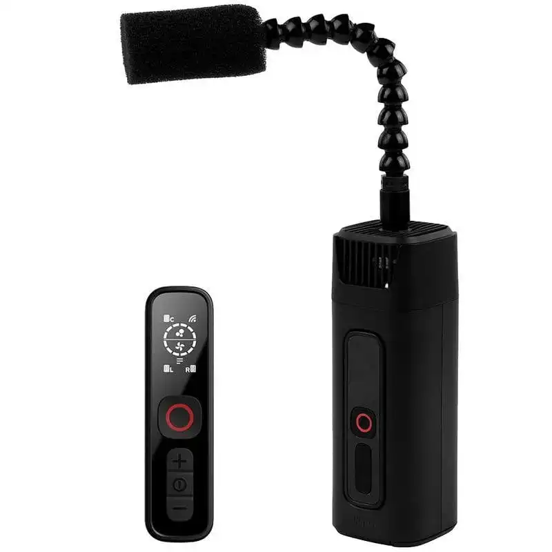 Ulanzi FM01 Máquina de Humo Portátil con 36 Efectos de Niebla y Control Remoto 40W Negro