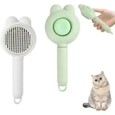 ZooVenture Juego de 2 cepillos autolimpiables, blanco y verde - Juego de 2 piezas: Blanco + Verde - Zooventure - Comparador de precios