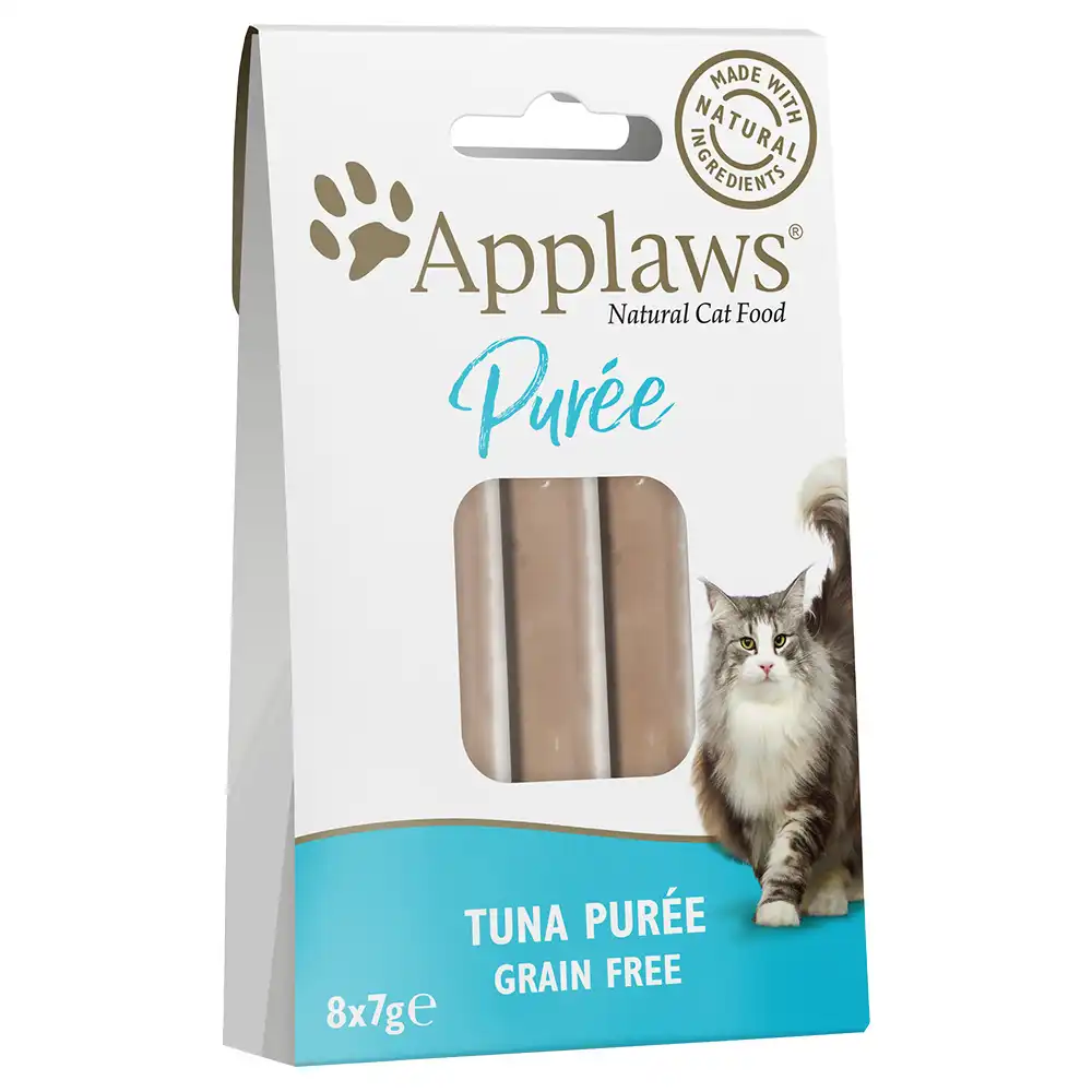 Applaws Puré snack para gatos - 8 x 7 g Atún