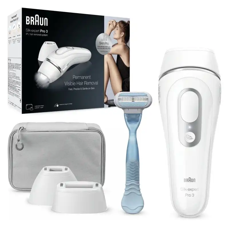 Braun Silk-Expert Pro 3 PL3121 IPL Depiladora de Luz Pulsada Eléctrica