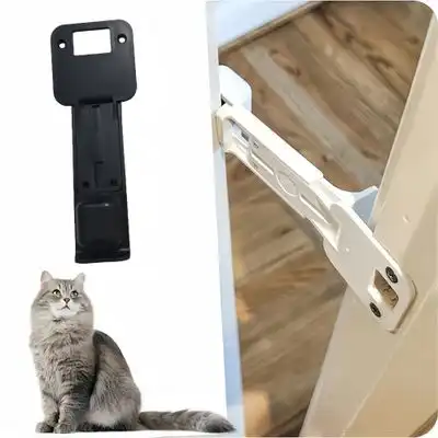FurryFusion Soporte para gatera retráctil - Negro - Furry Fusion - Comparador de precios