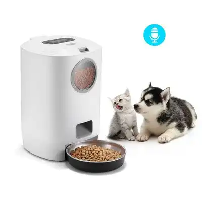 IntiMeg Dispensador automático de comida para gatos - Una pieza - IntiMeg - Comparador de precios