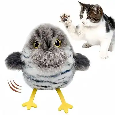 IntiMeg  recargable de pájaro volador para gatos - Gris - IntiMeg - Comparador de precios