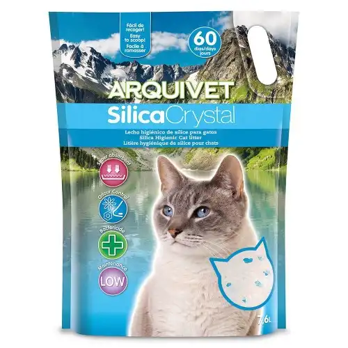 Arquivet SilicaCrystal para Gatos 5 KG