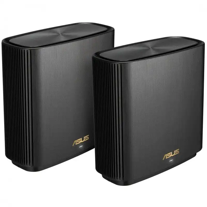 ASUS ZenWiFi XT9 Sistema WiFi Mesh Tribanda AX7800 Pack 2 Unidades Negro