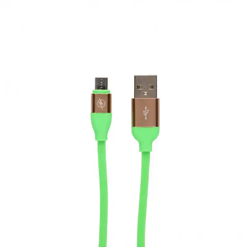 Contact Cable USB-A a MicroUSB 1.5m Verde
