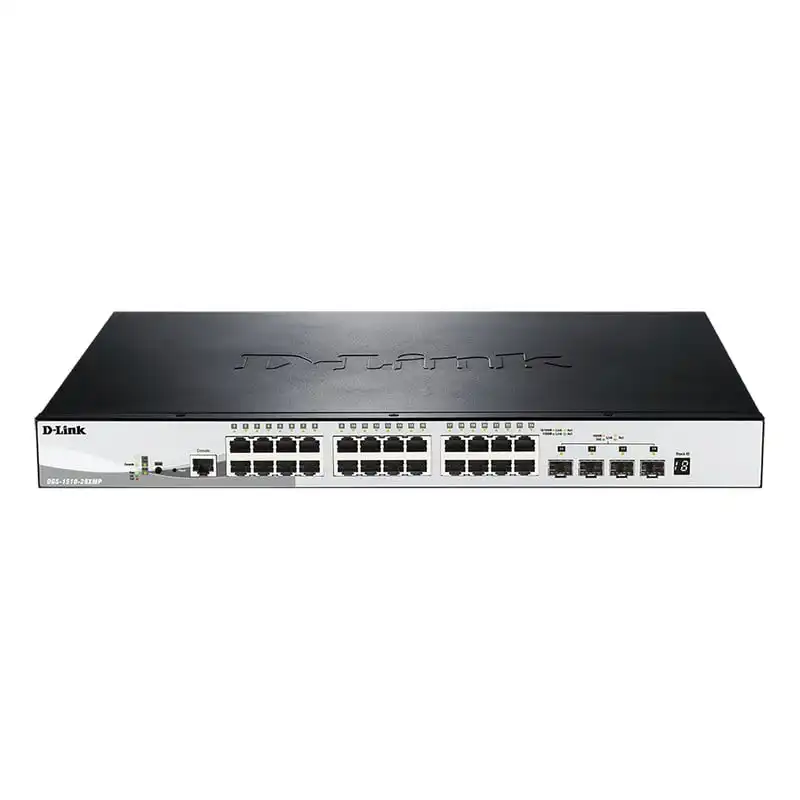 D-Link DGS-1510-28XMP Switch 24 Puertos Gigabit + 4 SFP