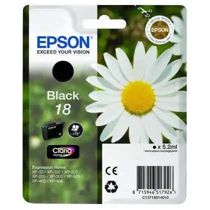 Epson T1801 Negro XP-102/XP-205/XP-305/XP-405