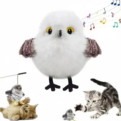 IntiMeg  recargable de pájaro volador para gatos - Blanco - IntiMeg - Comparador de precios
