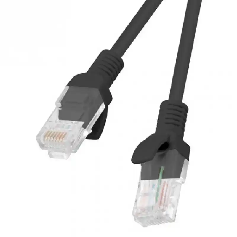 Lanberg Cable de Red RJ45 UTP Cat.5e 10m Negro