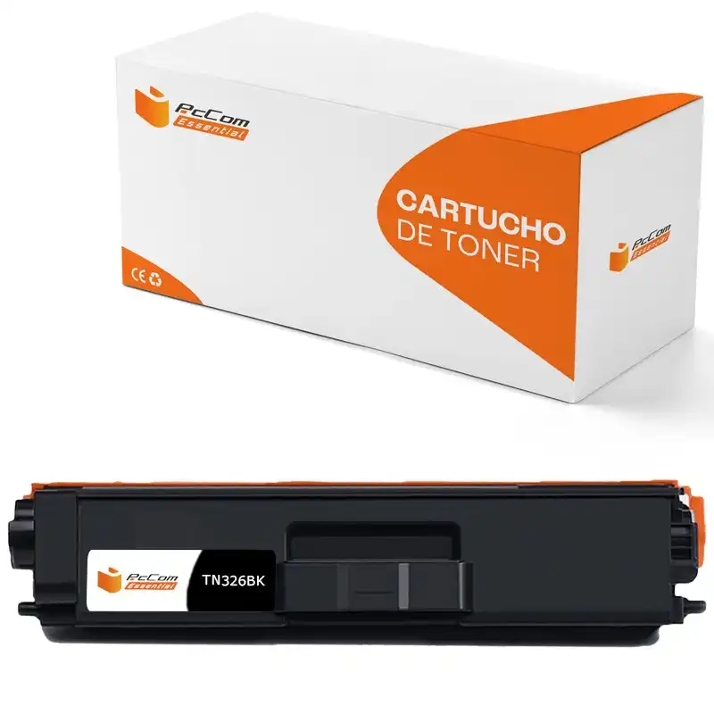 Pccom Essential Brother Tn320/tn325/tn321/tn326/tn329 Tóner Compatible Negro