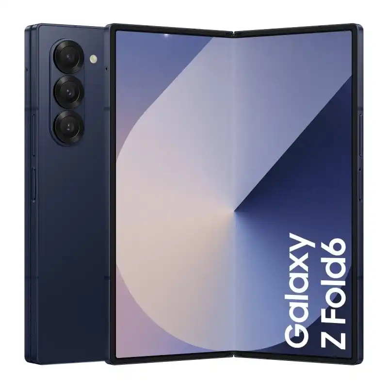 Samsung Galaxy Z Fold6 256GB Smartphone Plegable con IA Azul Oscuro Libre Versión Importada EU