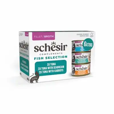 Schesir Complements en caldo 6 x 70 g - Pack mixto - Pack mixto (3 variedades) - Schesir - Comparador de precios