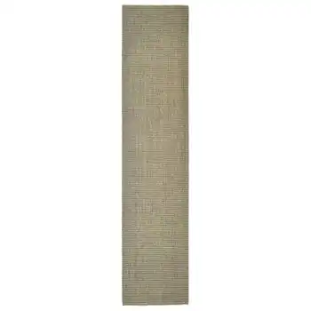 Alfombra De Sisal Para Rascador Gris Taupe 66x300 Cm Vidaxl