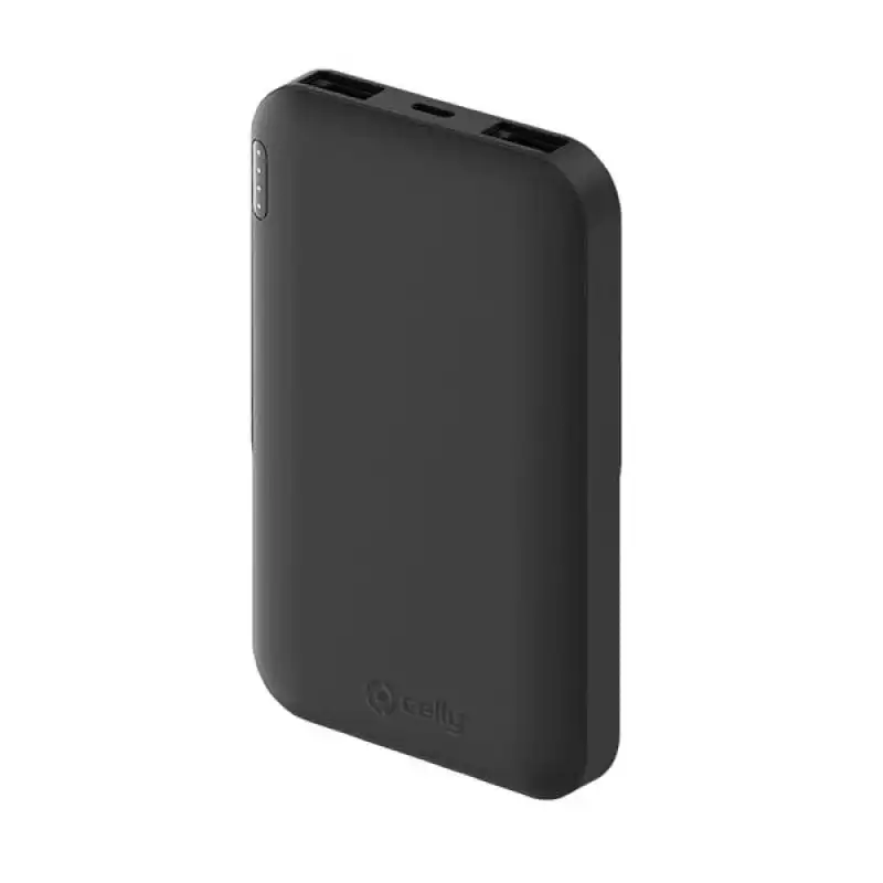 Celly Powerbank 5000mAh 5A 2.4V 2x USB Negra
