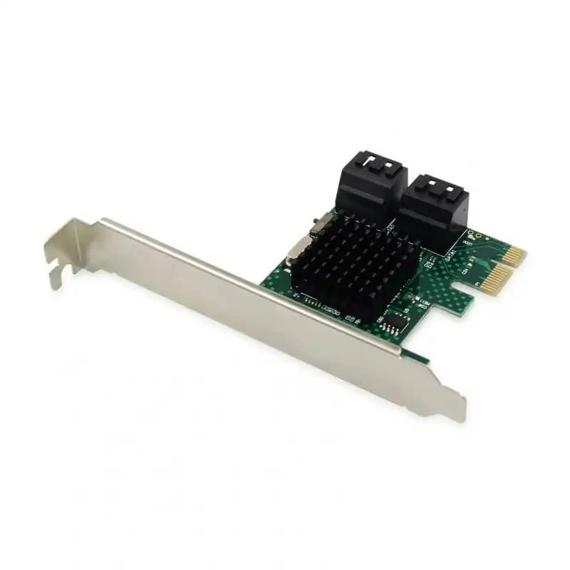 Conceptronic Emrick Adaptador PCIe SATA de 4x Puertos con Cable SATA