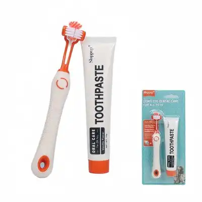 FurryFusion Kit de cepillo y pasta de dientes para perros y gatos - Artículo 1 - Furry Fusion - Comparador de precios