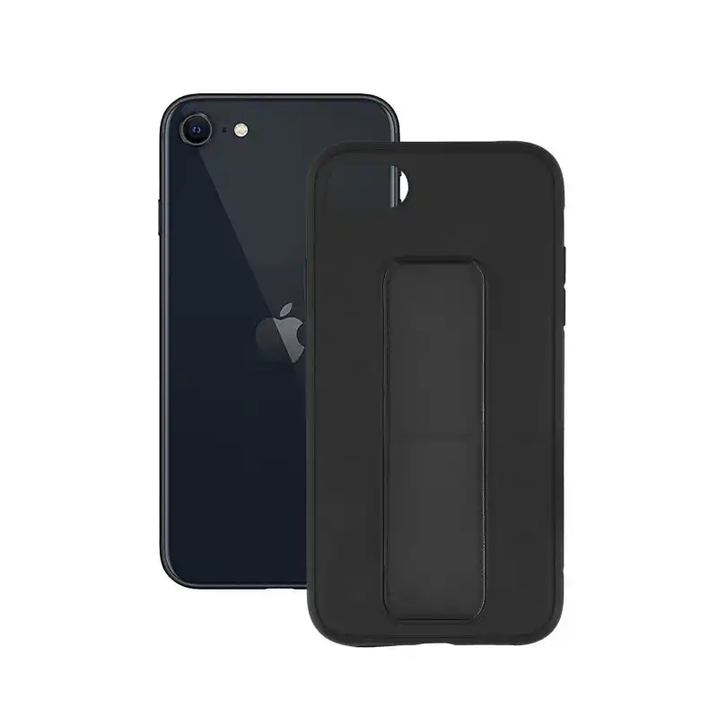 Ksix Funda Para Iphone Se 2022. 2020, 8 Y 7 Semirrígida, Negro
