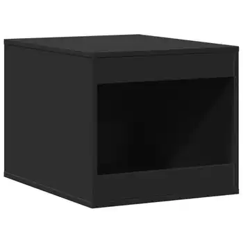 Mueble Arenero Para Gatos Madera Ingeniería Negro 47x59x42 Cm Vidaxl