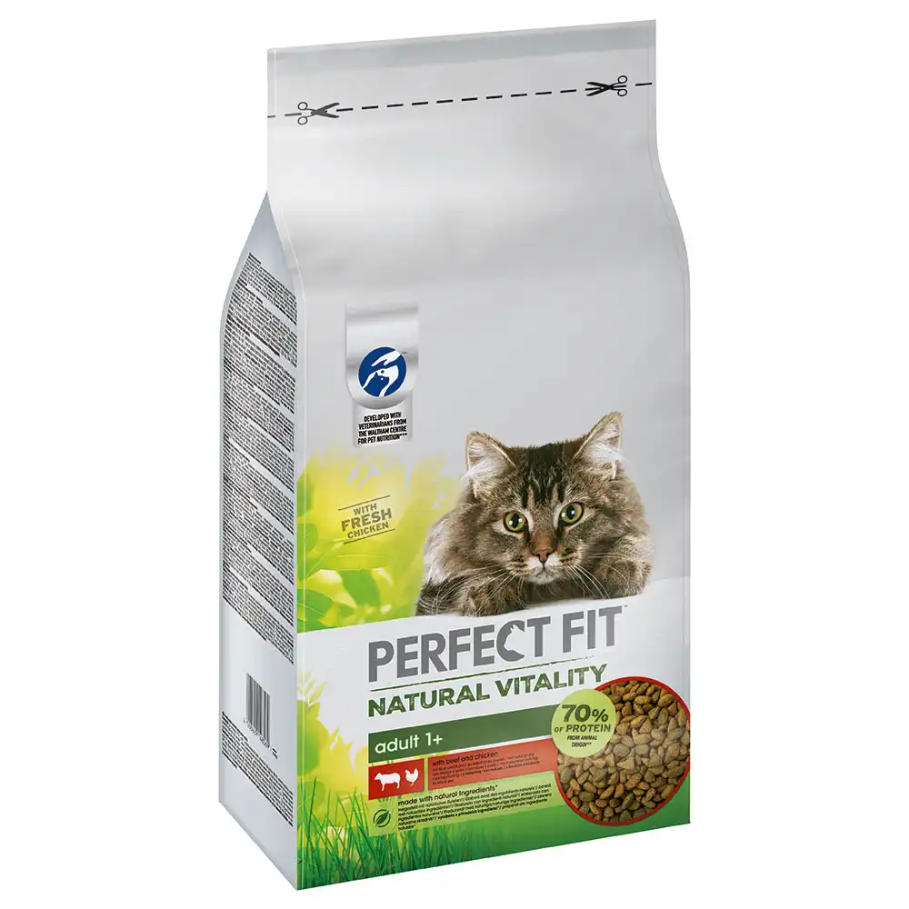 Perfect Fit Natural Vitality Adult 1+ Vacuno y Pollo - 6 kg