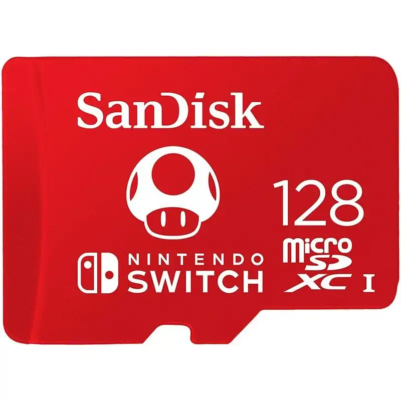 SanDisk Tarjeta de Memoria SDXC 128GB para Nintendo Switch