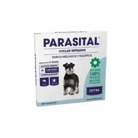 Zotal Parasital Collar antiparasitario Perros pequeños y medianos 58 - Zotal - Comparador de precios