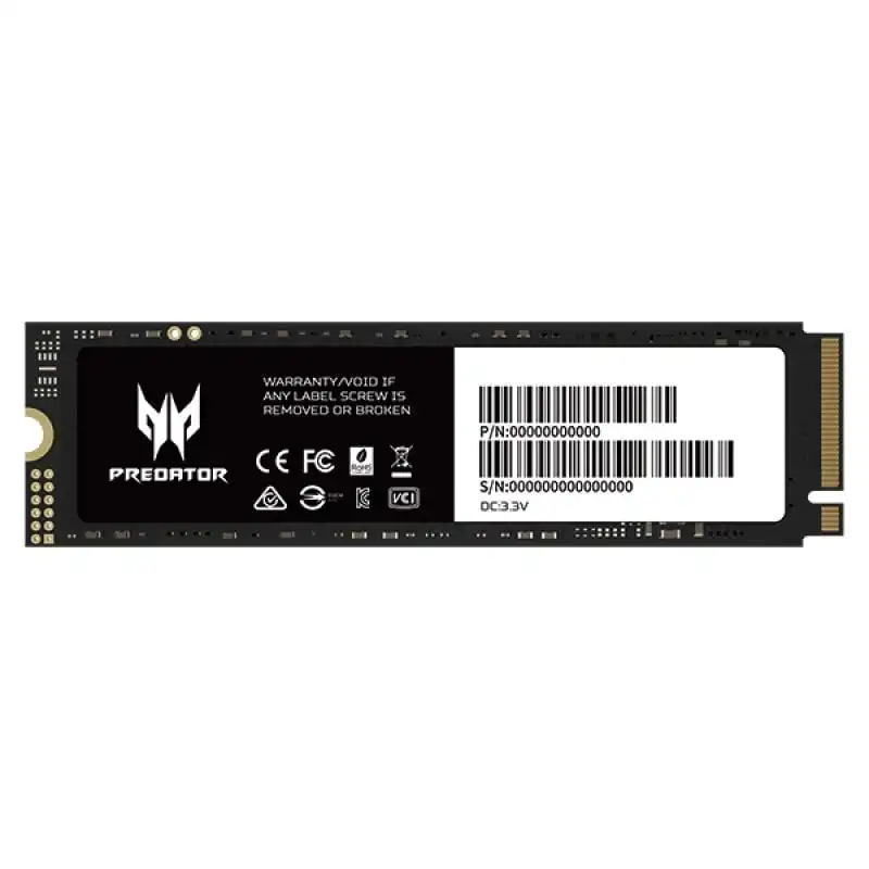 Acer Predator GM7 1TB Disco SSD 7400MB/S NVMe PCIe 4.0 M.2 Gen4