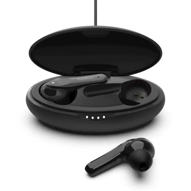Belkin True Wireless SoundForm Move Auriculares Inalámbricos Negros