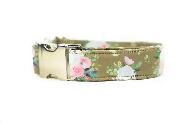 Collar OLIVE FLOWERS