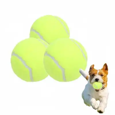 FurryFusion Juego de 3 pelotas de tenis expandibles para perros - Artículo 3 - Furry Fusion - Comparador de precios