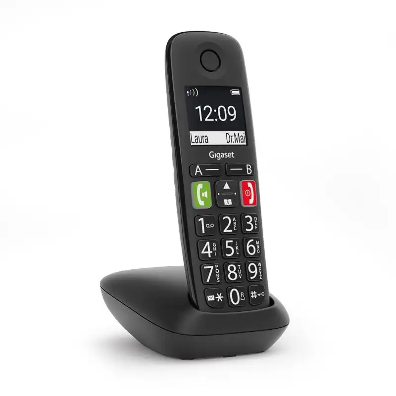 Gigaset E290 Teléfono Inalámbrico DECT Negro