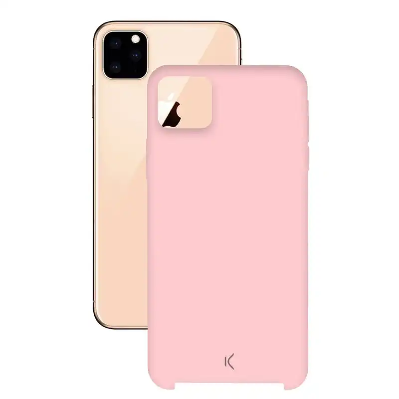 Ksix Soft Silicone Rosa para iPhone 11